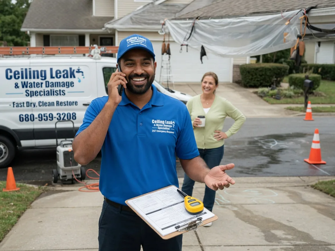 Ceiling Leak Cleanup Clarkridge, AR FAQs